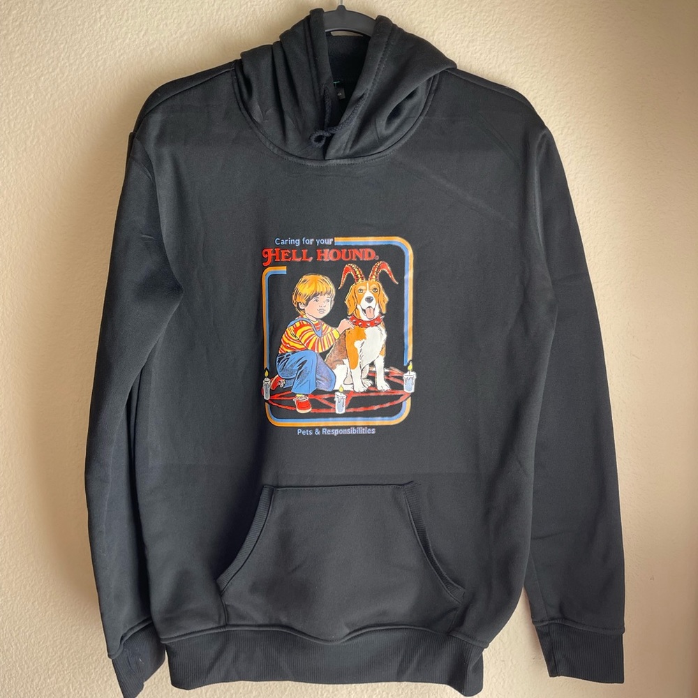 Caring For Your Hell Hound Hoodie - Size M Unisex